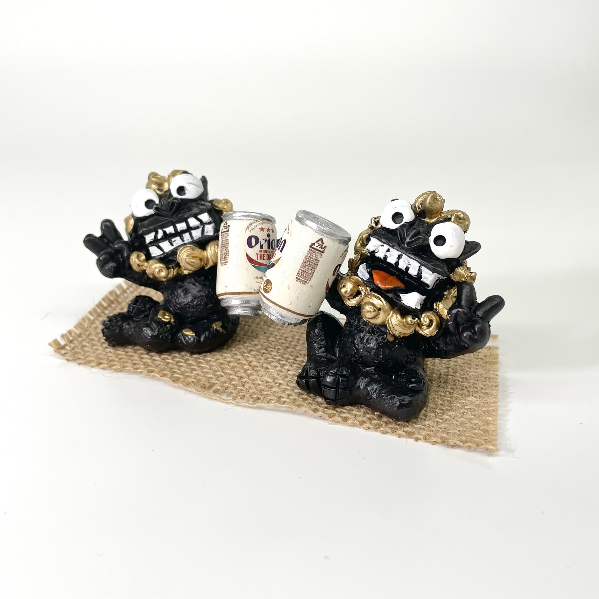 【オリオンビール】Orion缶原始獅子(5.5cm)