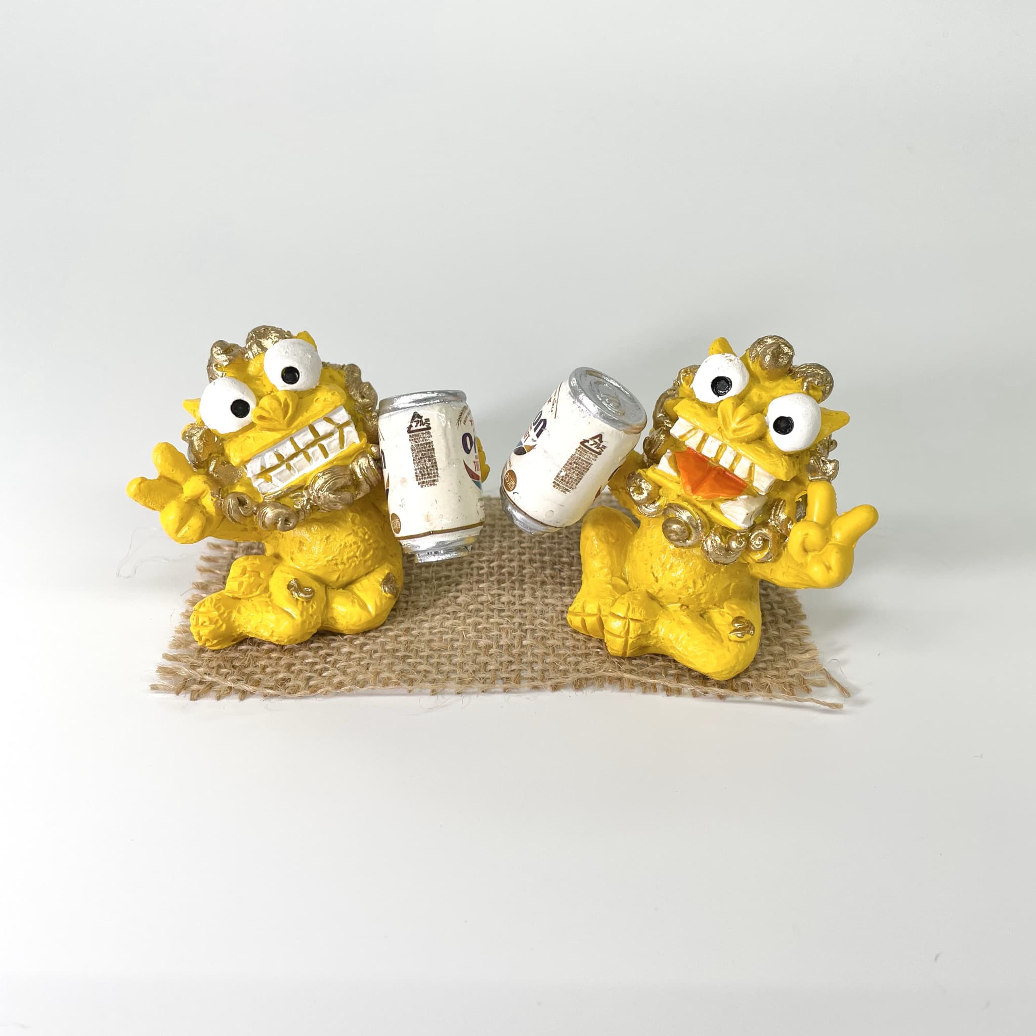 【オリオンビール】Orion缶原始獅子(5.5cm)