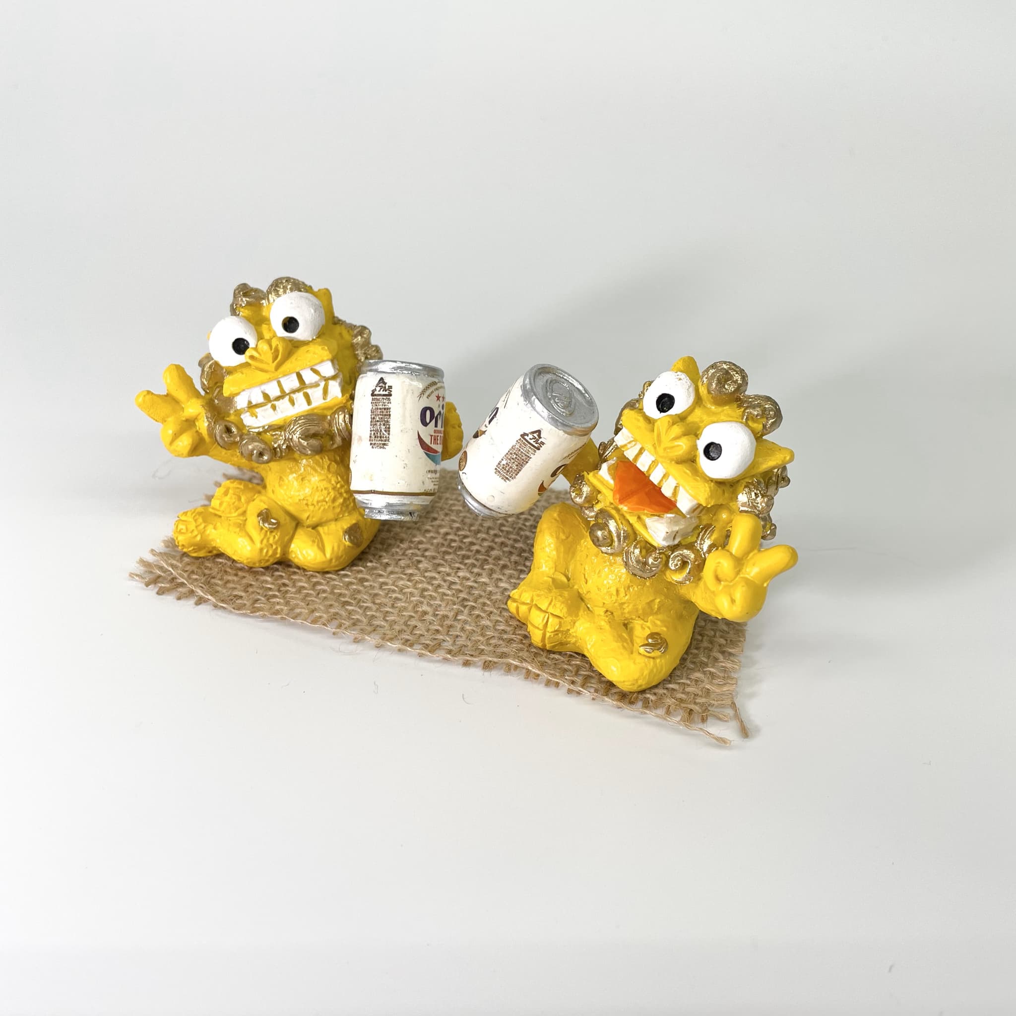 【オリオンビール】Orion缶原始獅子(5.5cm)