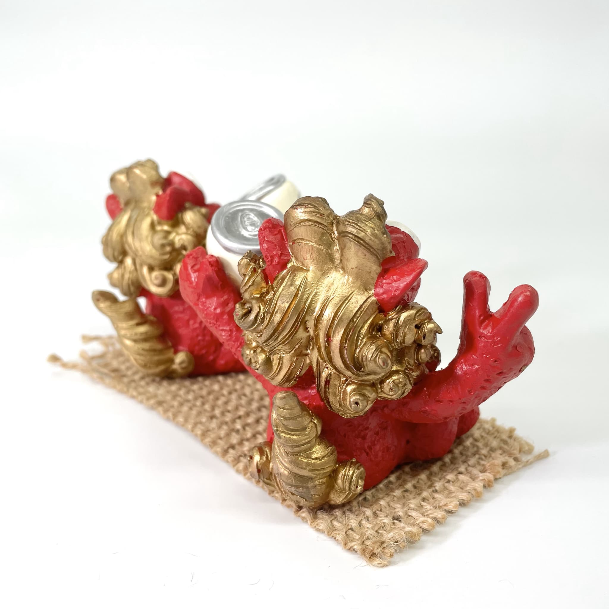 【オリオンビール】Orion缶原始獅子(7.5cm)
