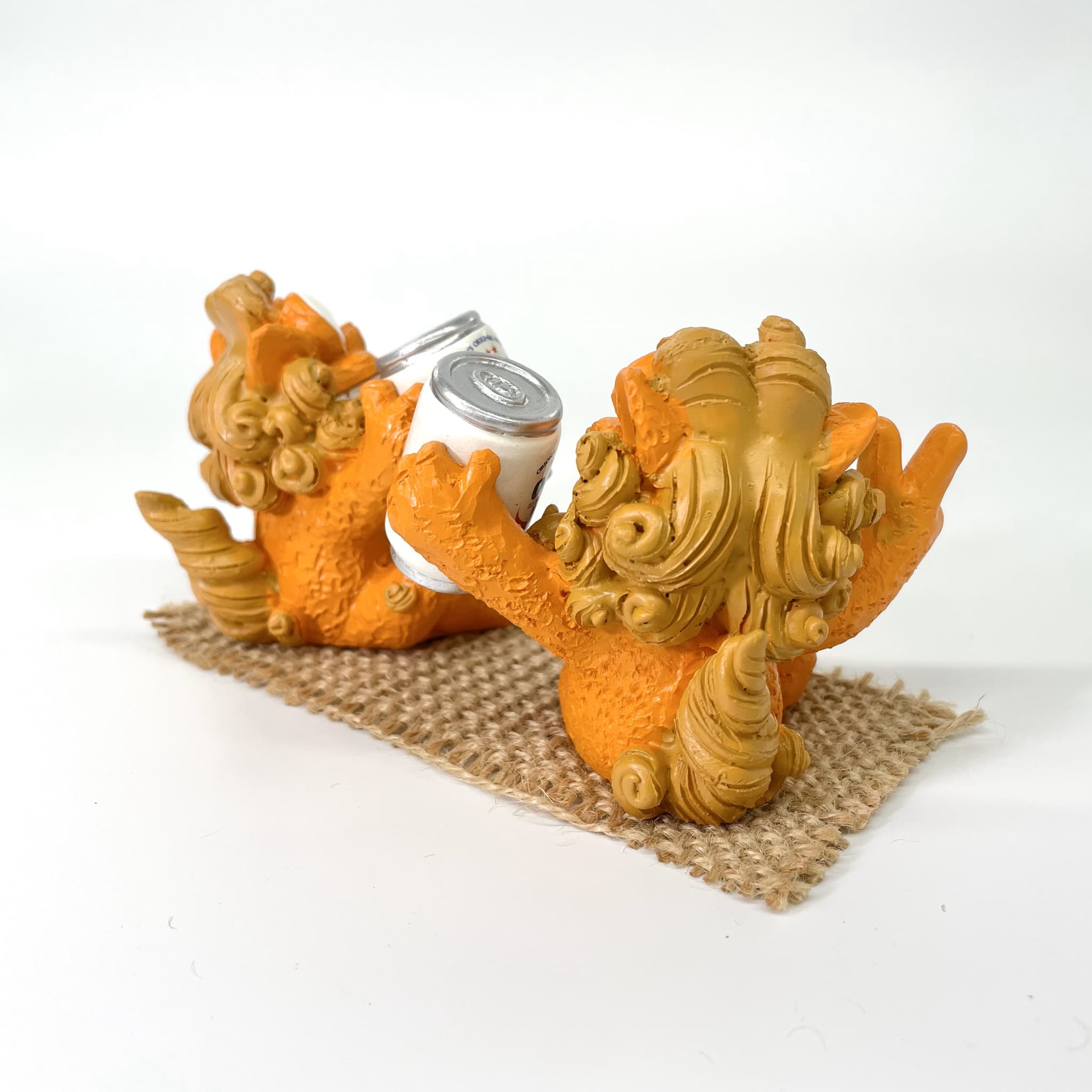【オリオンビール】Orion缶原始獅子(7.5cm)