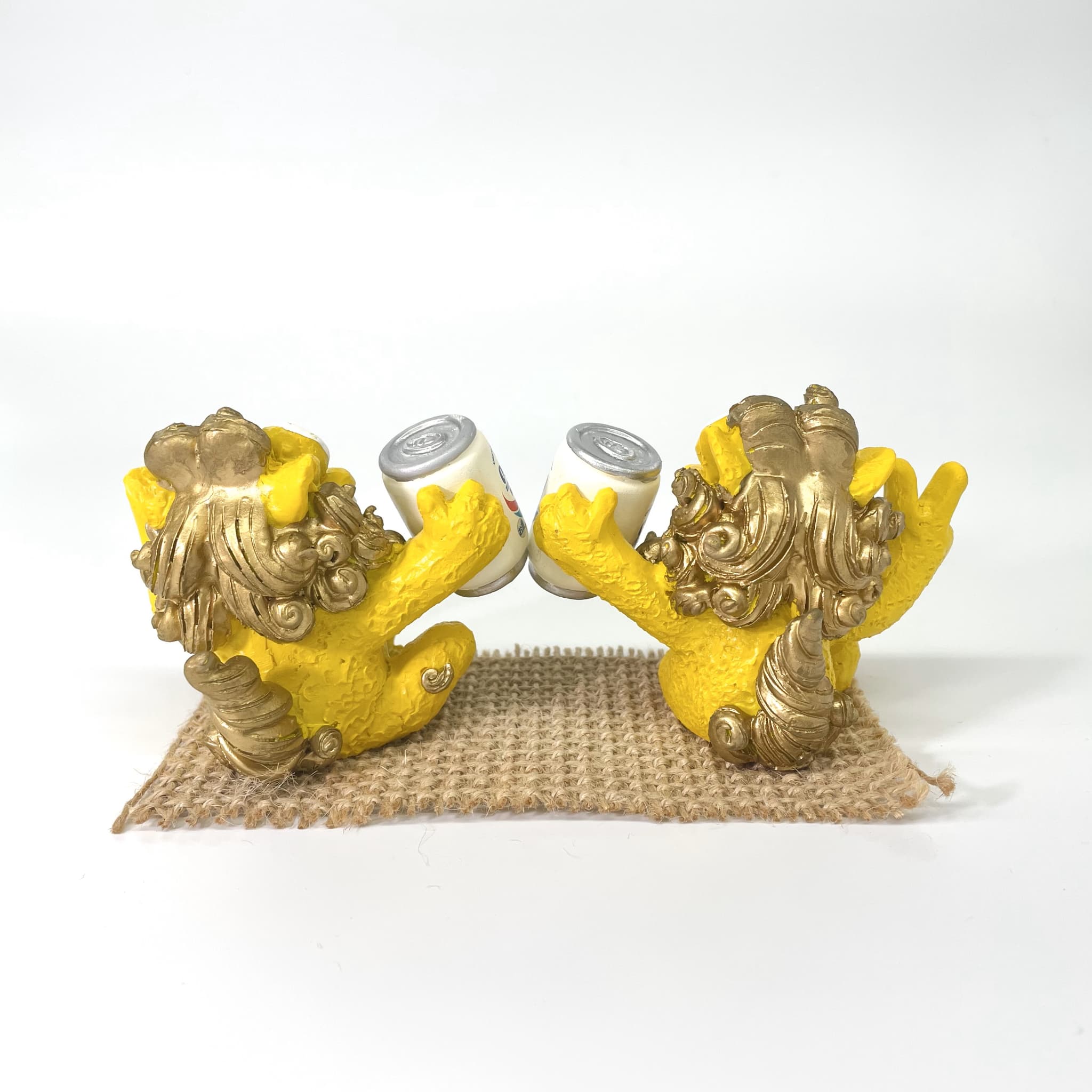 【オリオンビール】Orion缶原始獅子(7.5cm)