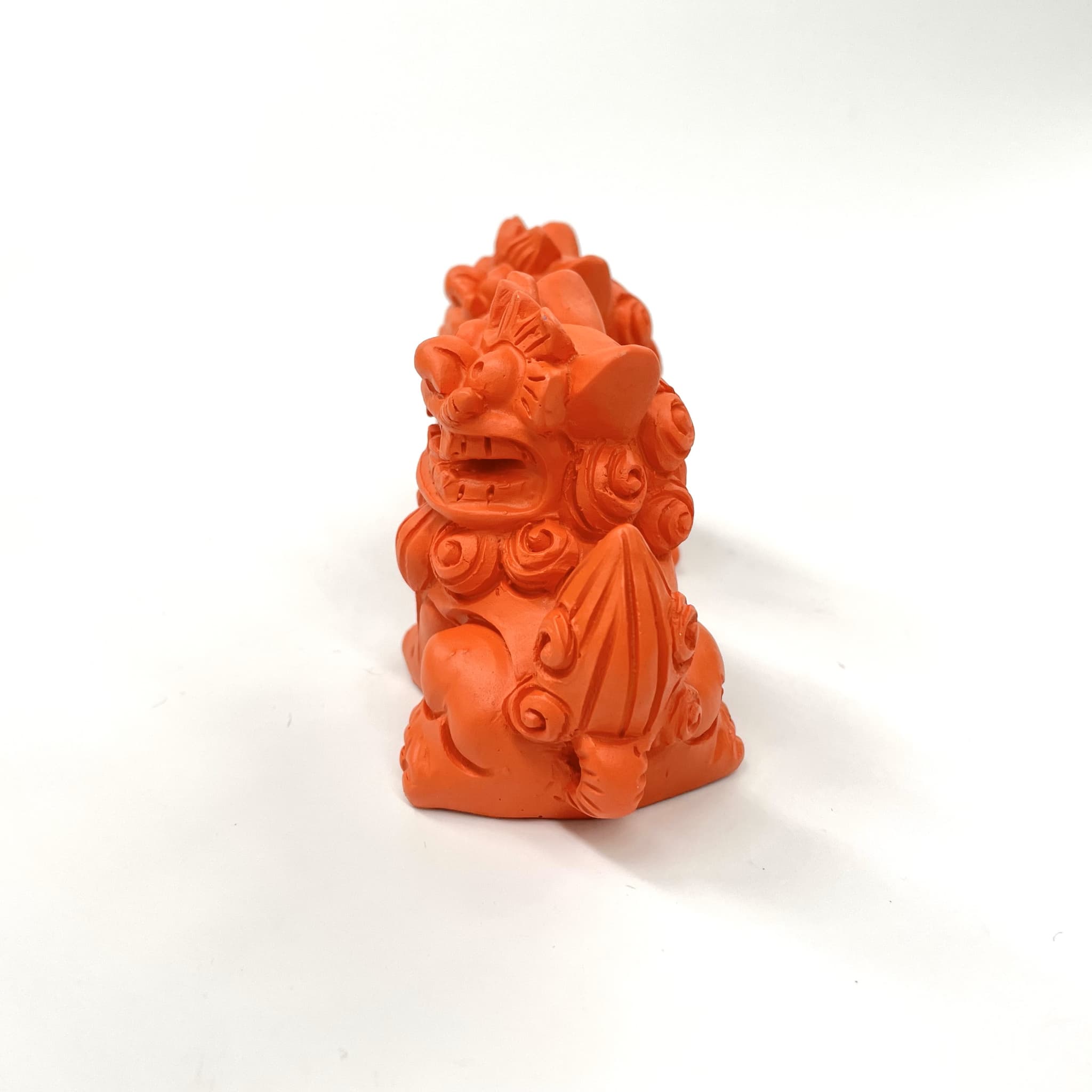 素焼風開眼シーサー(7.5cm)