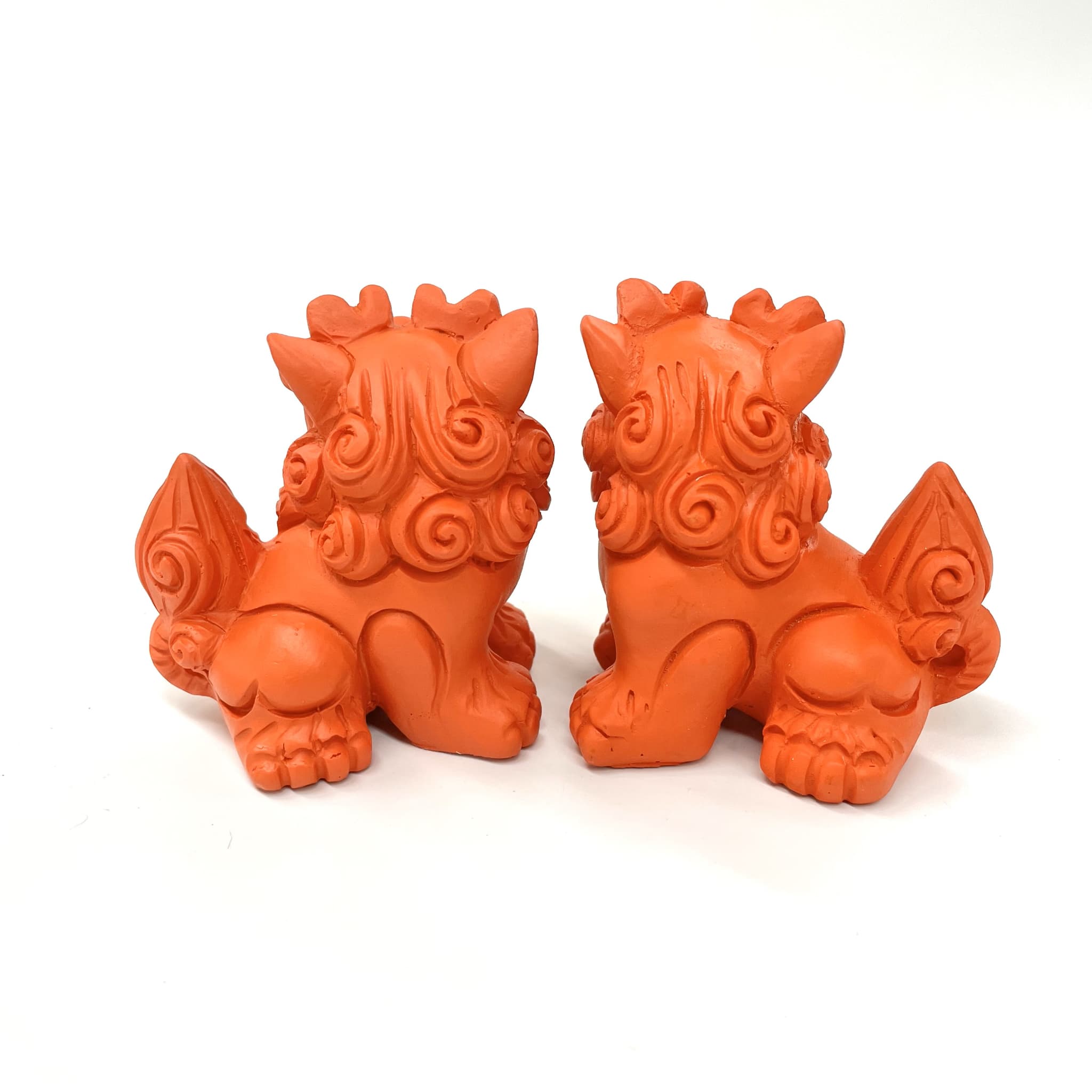 素焼風開眼シーサー(7.5cm)