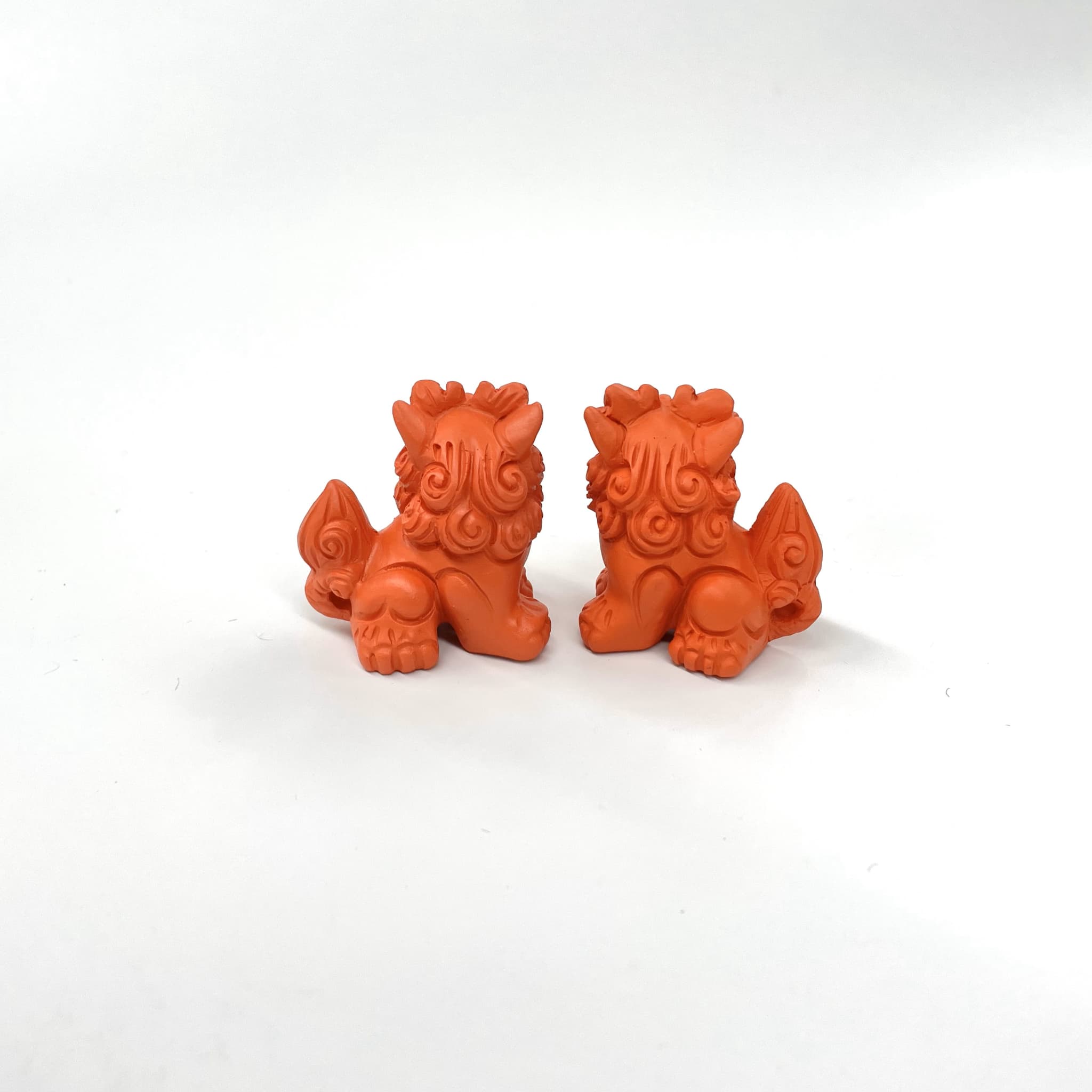 素焼風開眼シーサー(5cm)