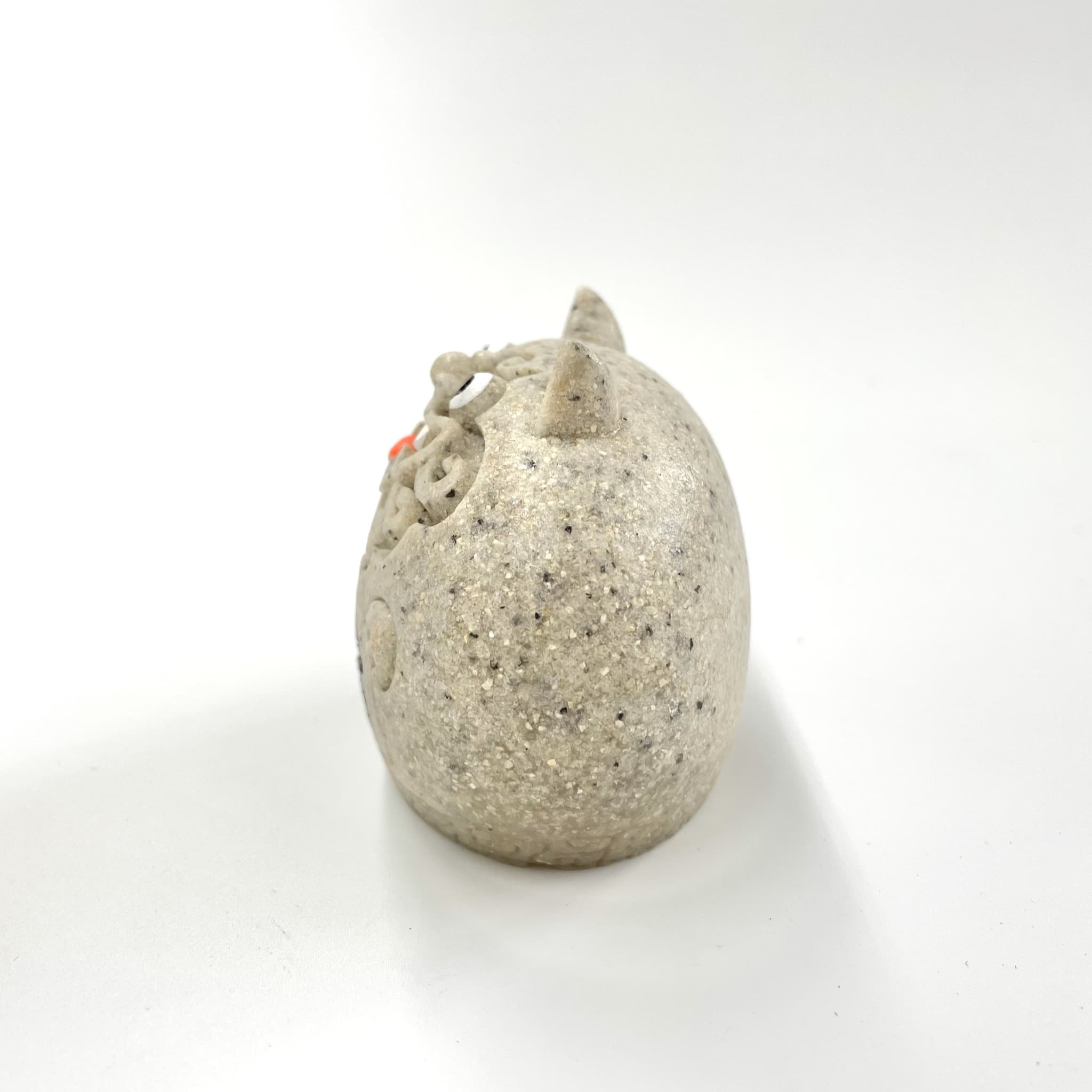 石敢當シーサー石調丸(6cm)