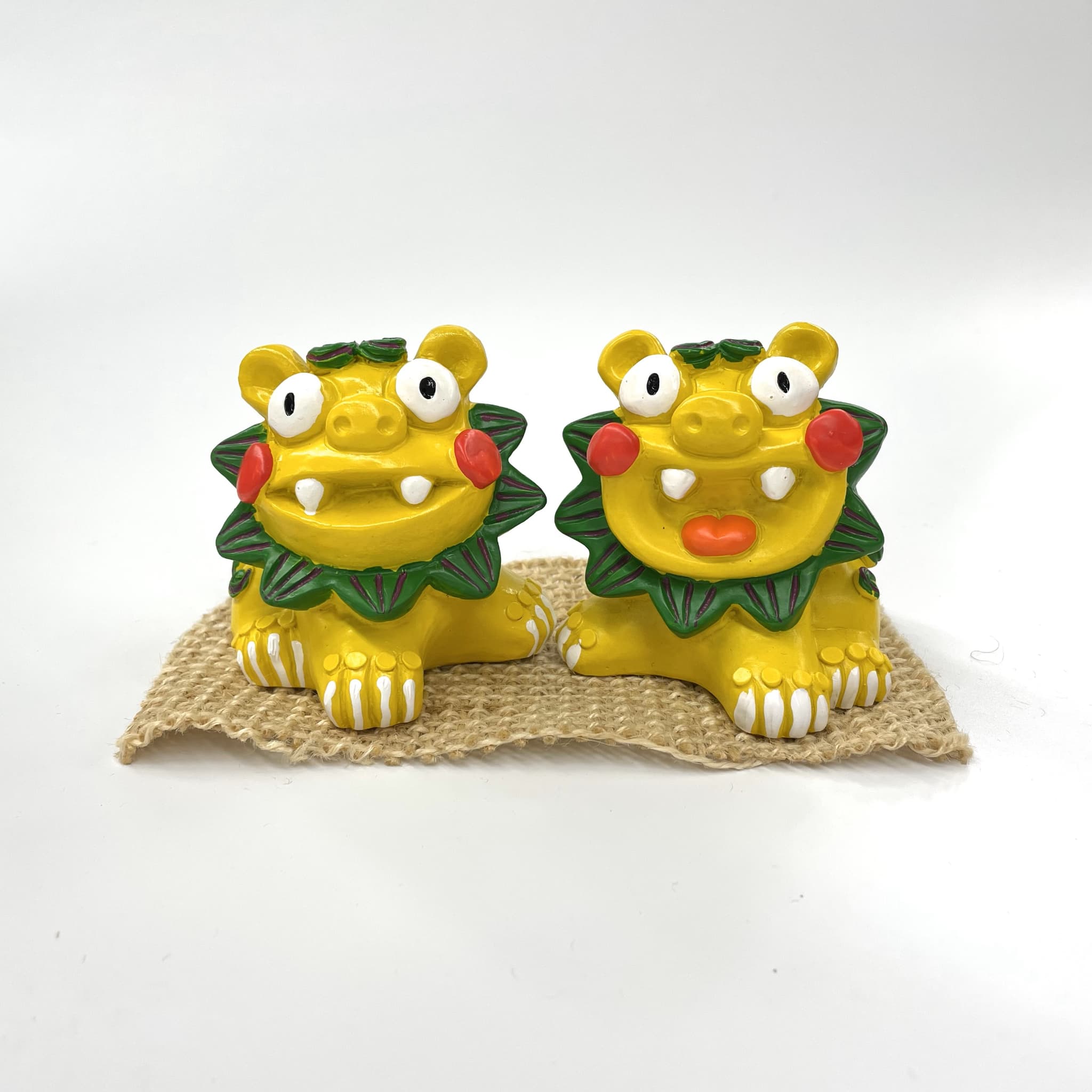 満願ペアシーサー(7.5cm)