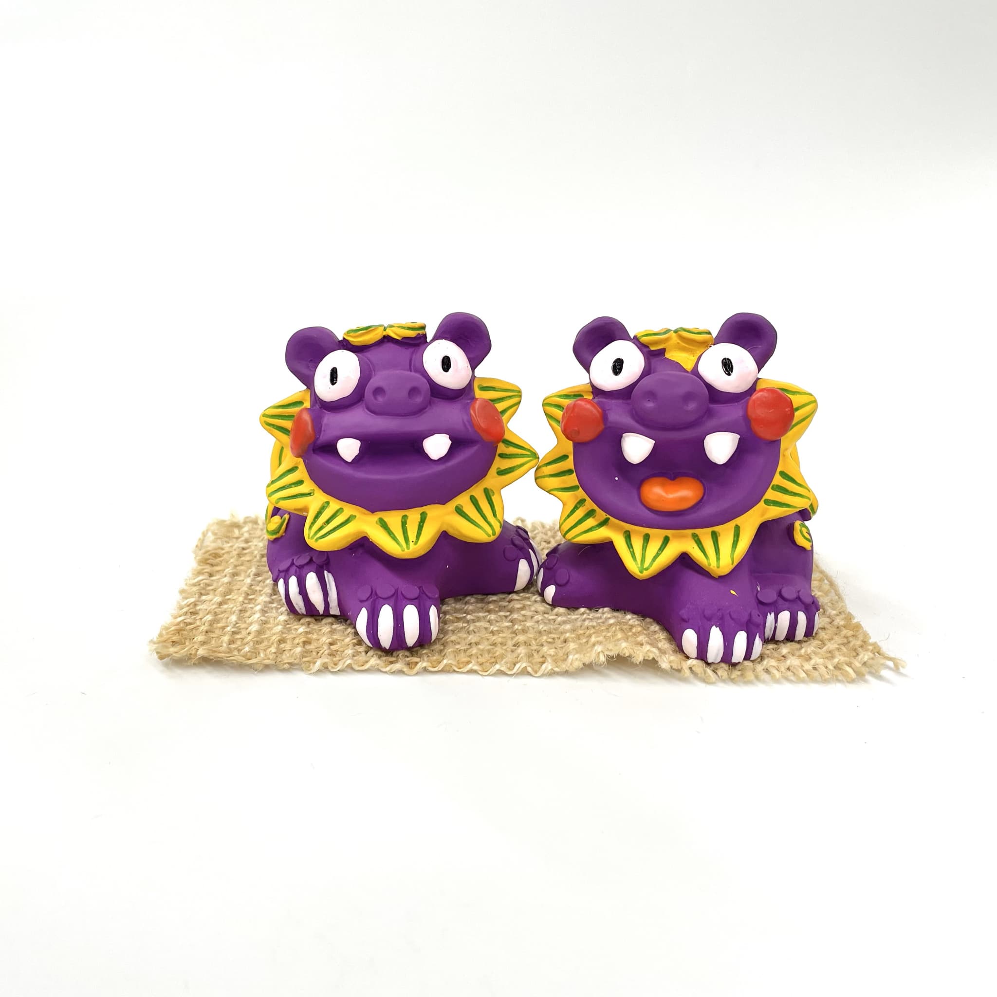 満願ペアシーサー(7.5cm)