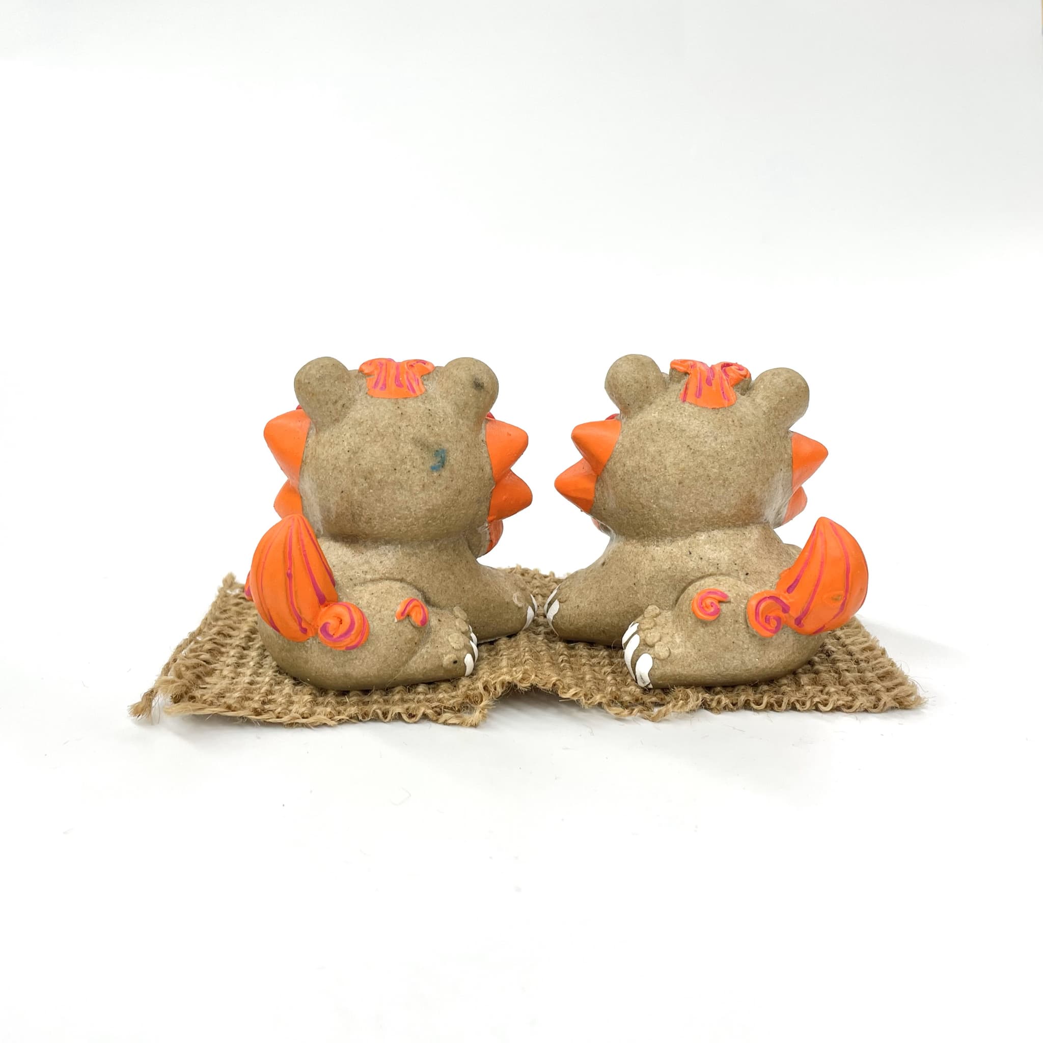 満願ペアシーサー(7.5cm)