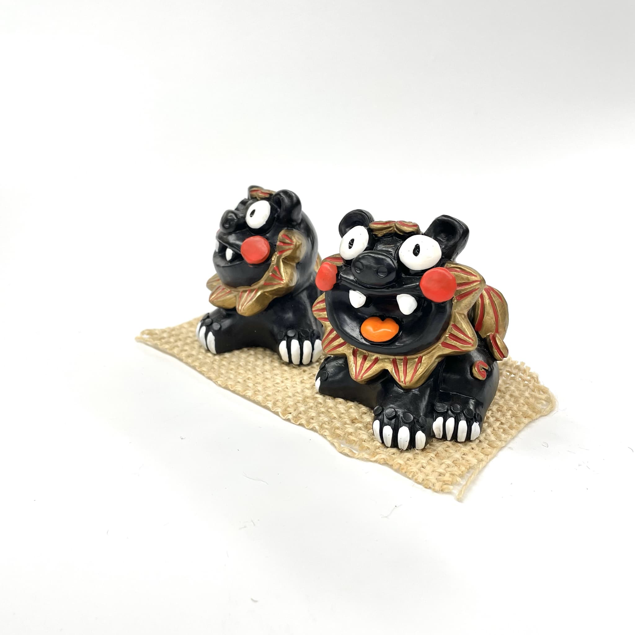 満願ペアシーサー(7.5cm)