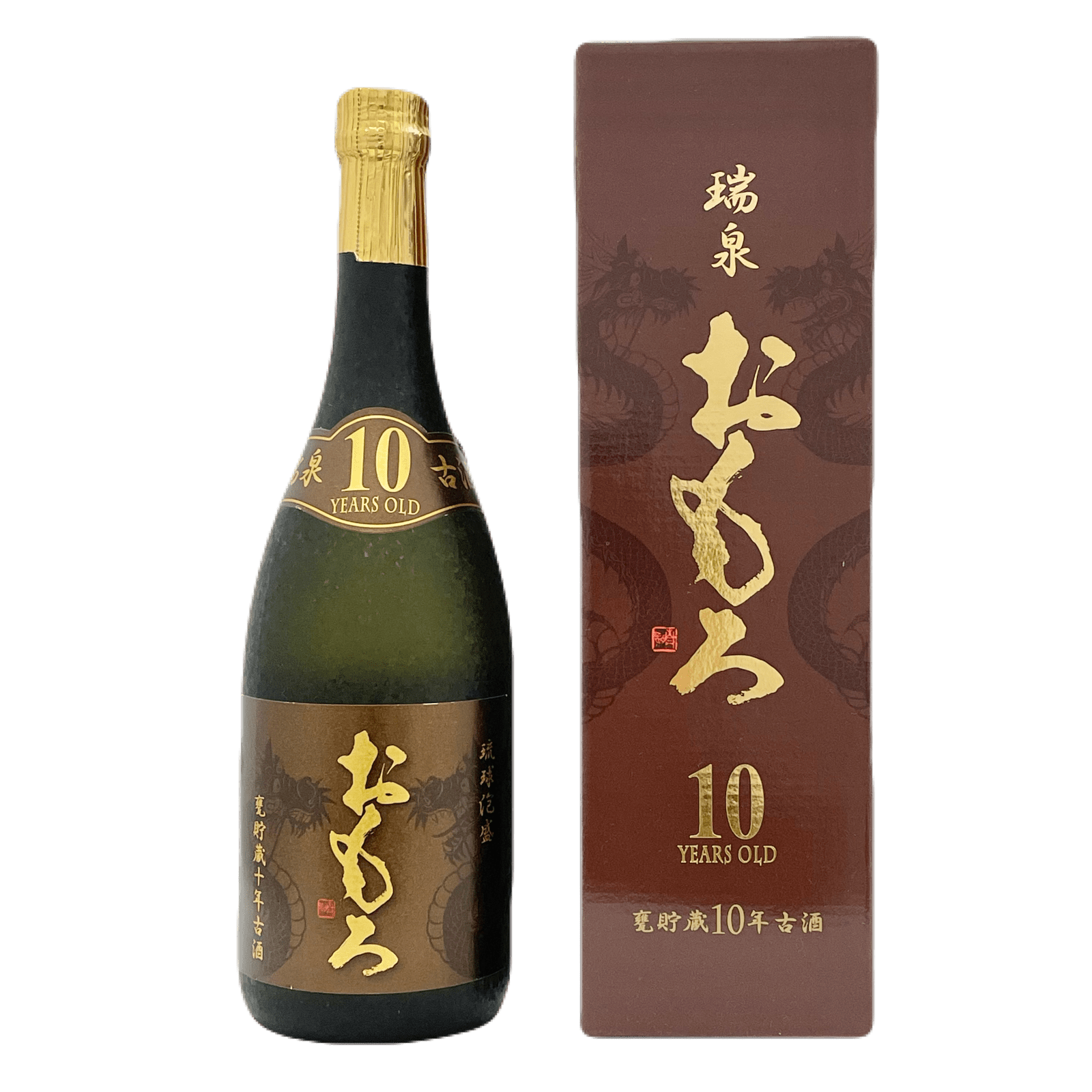 【17-10】琉球泡盛【おもろ甕貯蔵】10年古酒(43度/720ml)／瑞泉酒造