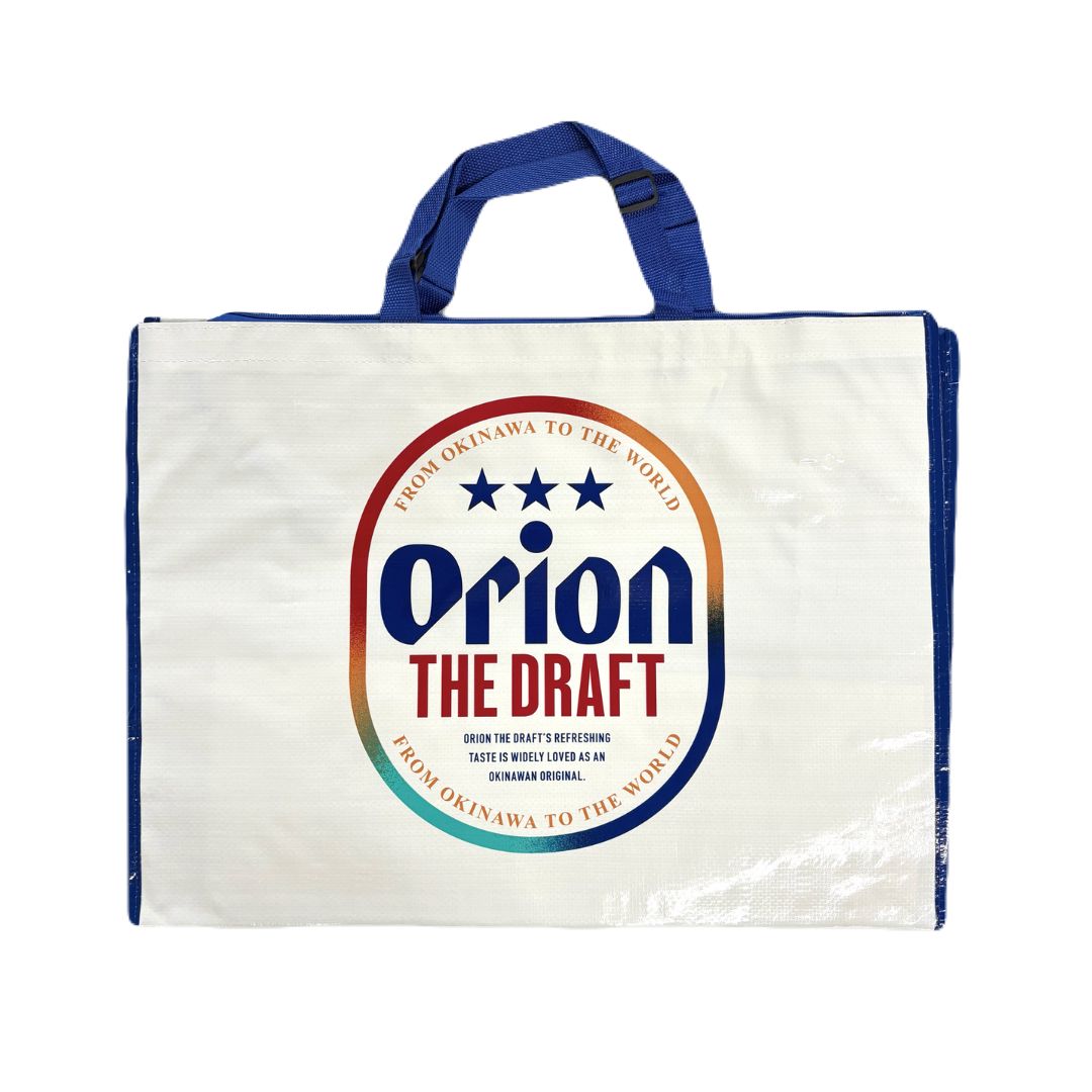 【オリオンビール】Orionショッピングバック(NEWロゴ)/白