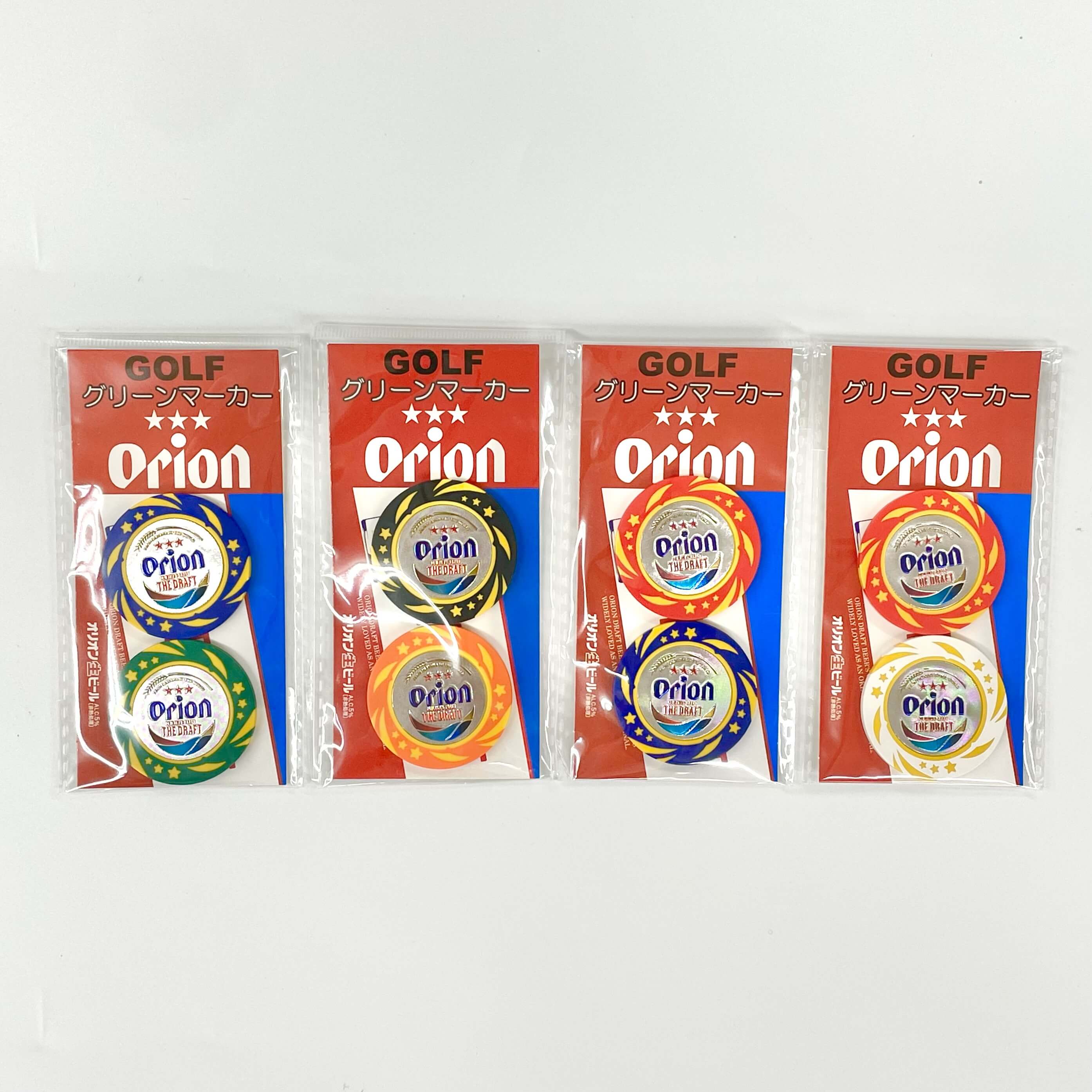 【オリオンビール】Orionゴルフマーカー(2個入)