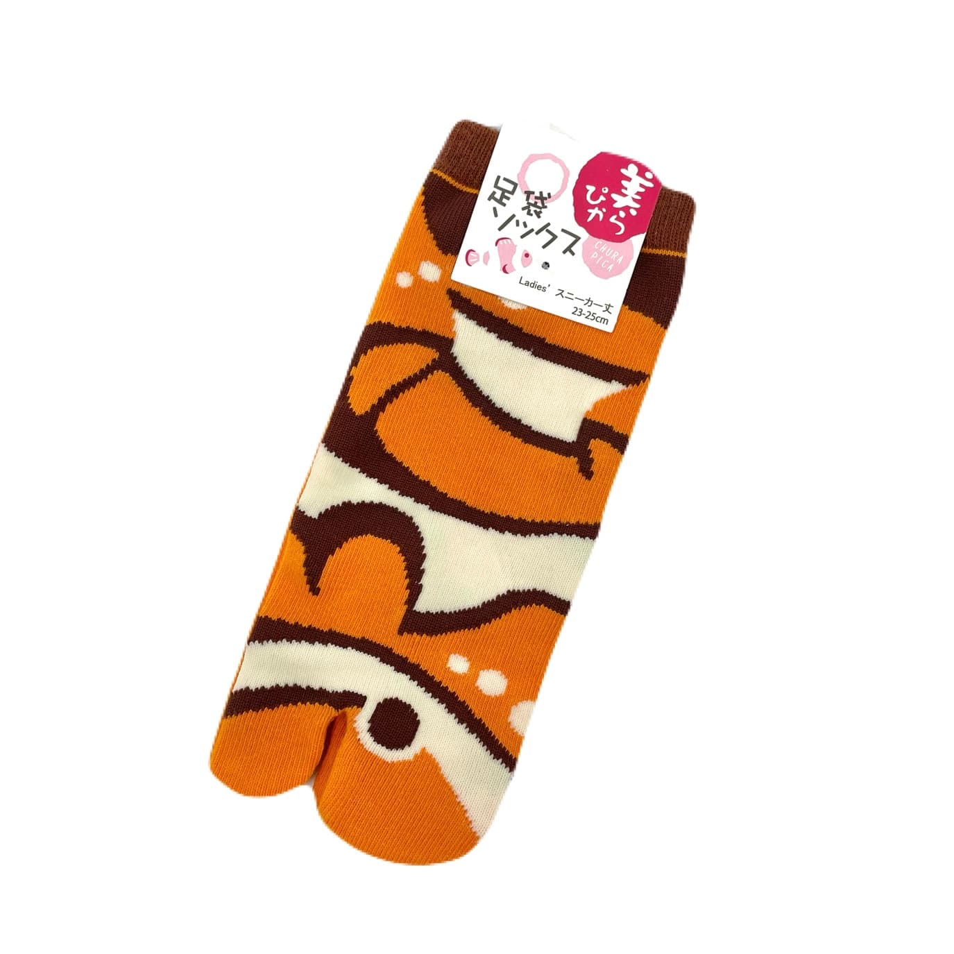 美らぴか足袋ソックス<クマノミ>(23-25cm)