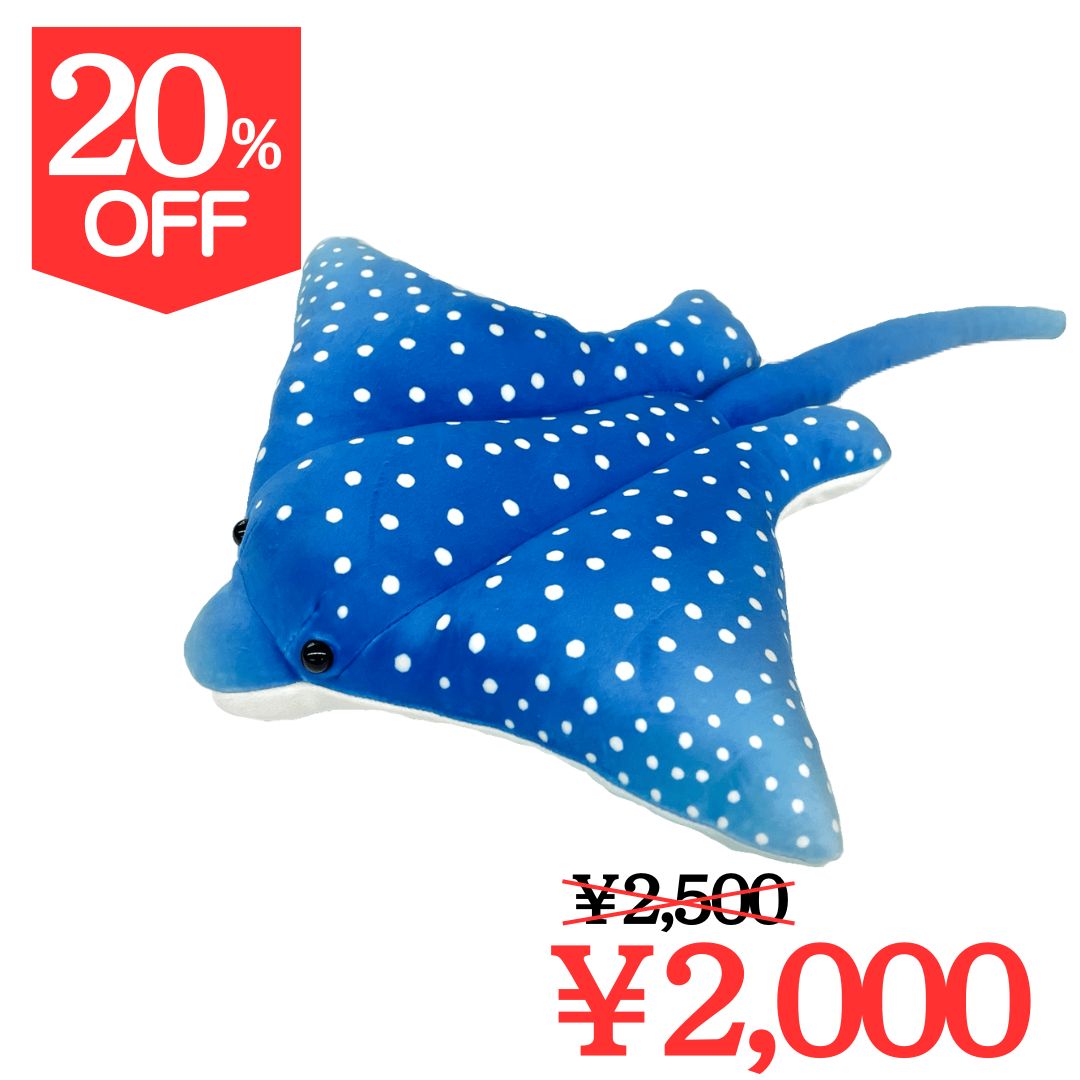 【20％OFF】【12-3】マダラトビエイ(19)