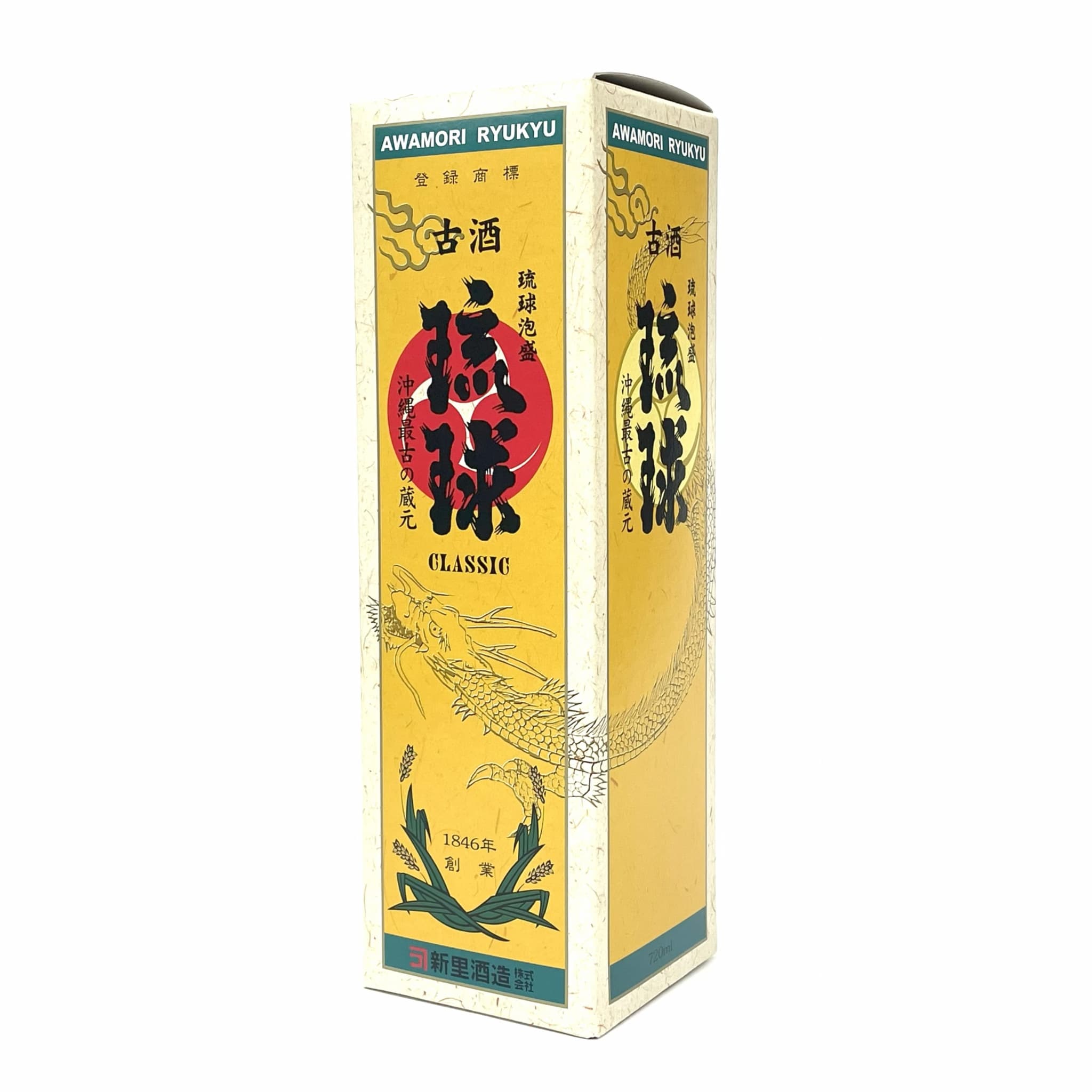 琉球泡盛 琉球クラシック (25度/720ml)