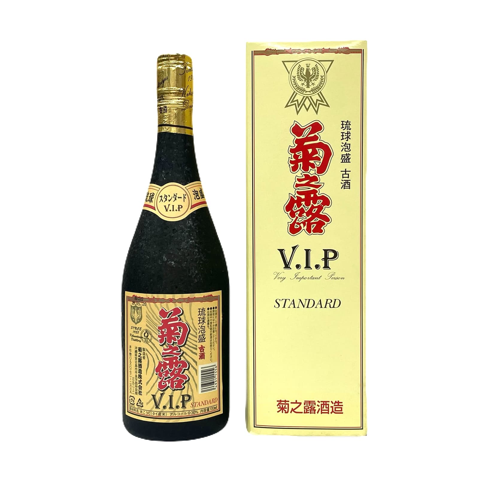 琉球泡盛 古酒 菊之露VIPスタンダード (30度/720ml)