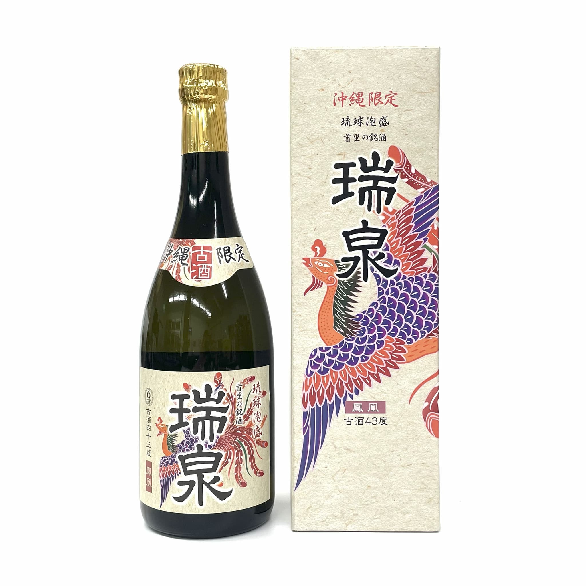 琉球泡盛 古酒 瑞泉 鳳凰 (43度/720ml)