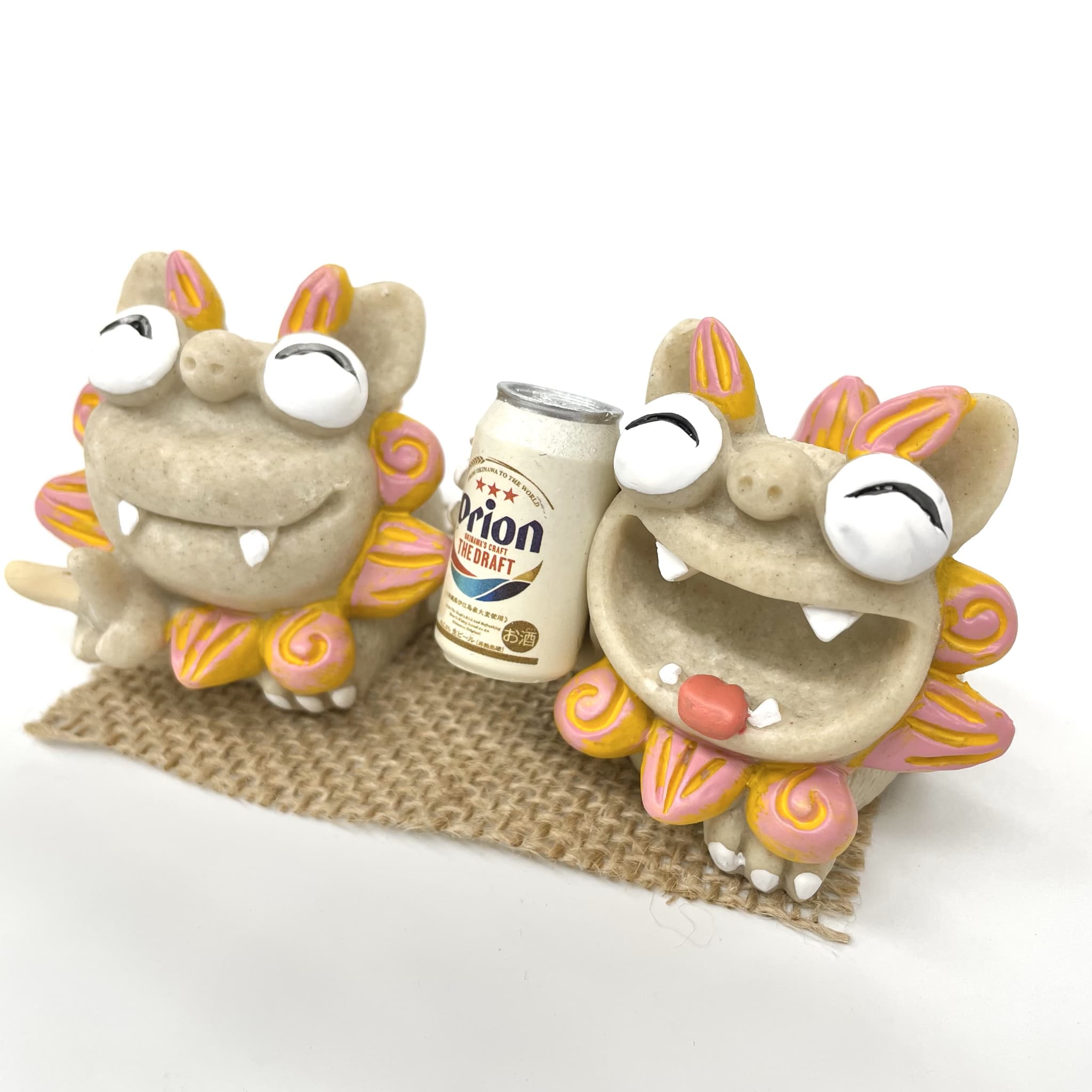 【20％OFF】【オリオンビール】大笑いシーサー(5.5cm)