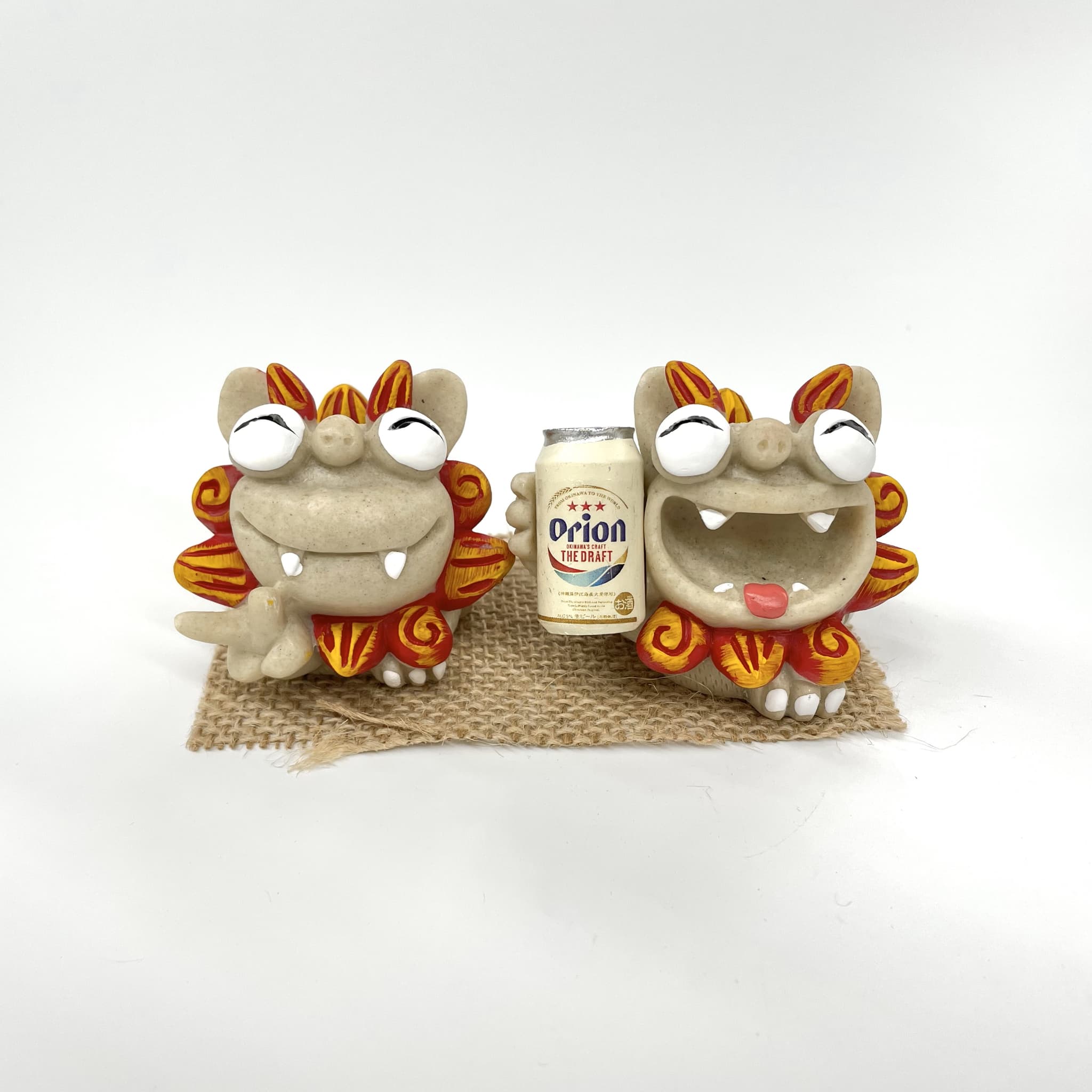 【20％OFF】【オリオンビール】大笑いシーサー(5.5cm)