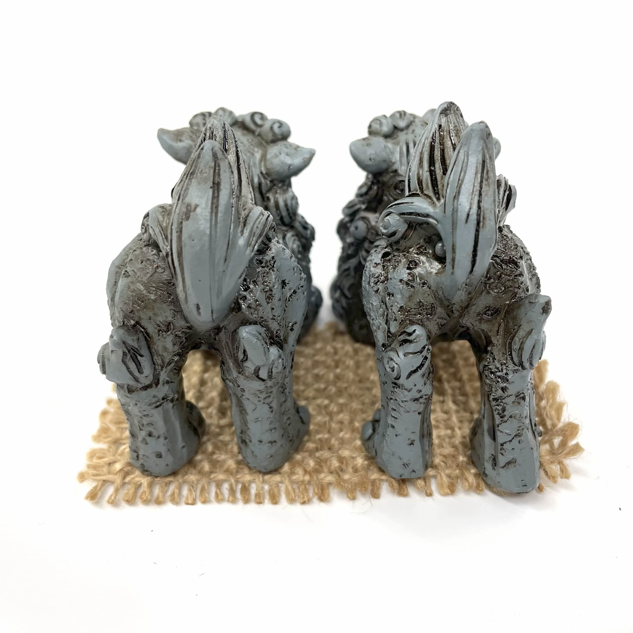 百福シーサー伏せ(7.5cm)