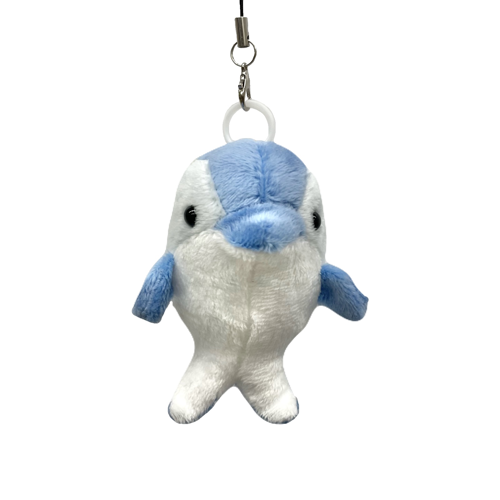AQUAプルプルストラップ イルカ立ブルー
