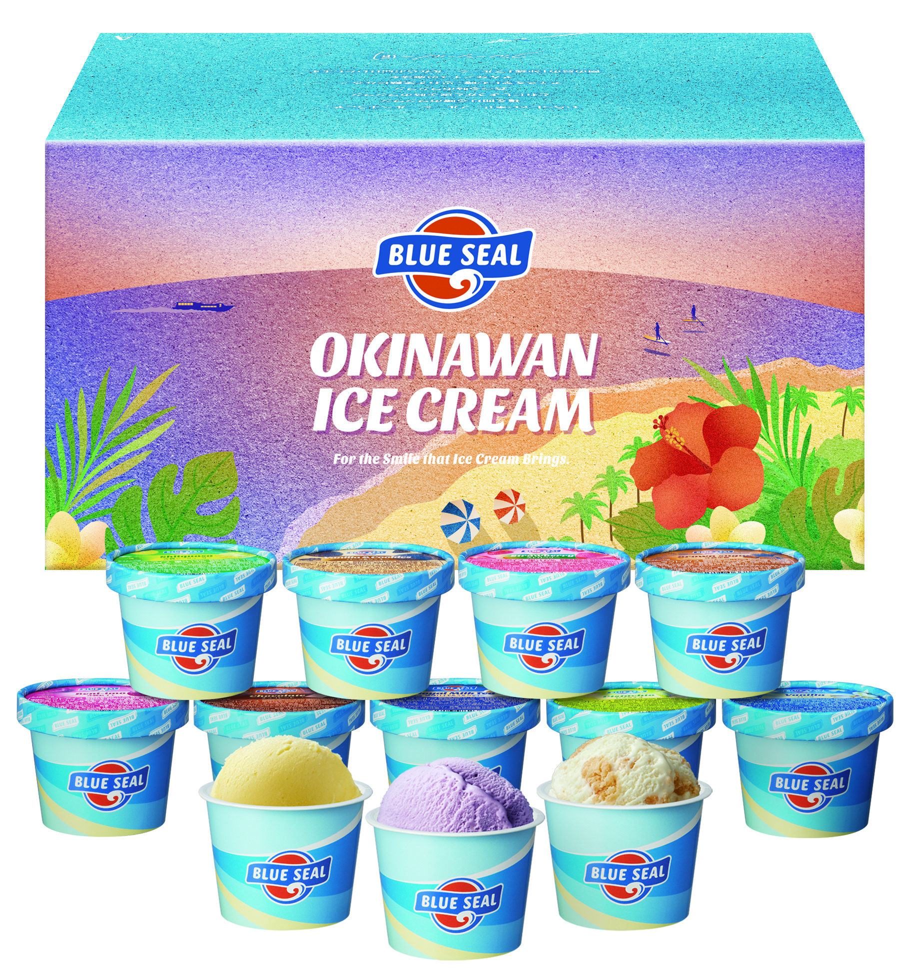 ブルーシールアイスクリーム ギフトセット（12個入） ※クール便（冷凍）送料込み
