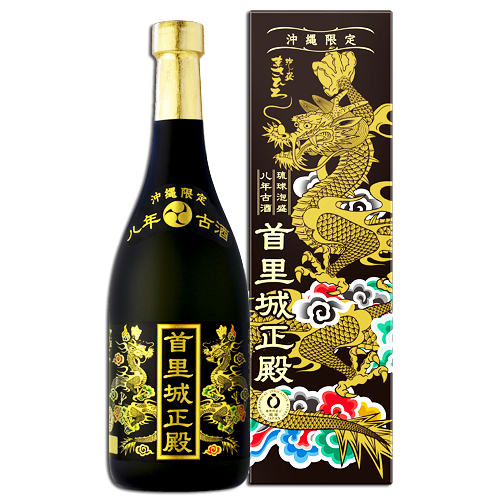 琉球泡盛 八年古酒 首里城正殿黒 (30度/720ml)