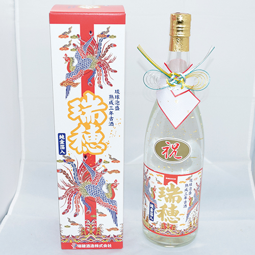 古酒3年 瑞穂 純金泡盛 (25度/1800ml)