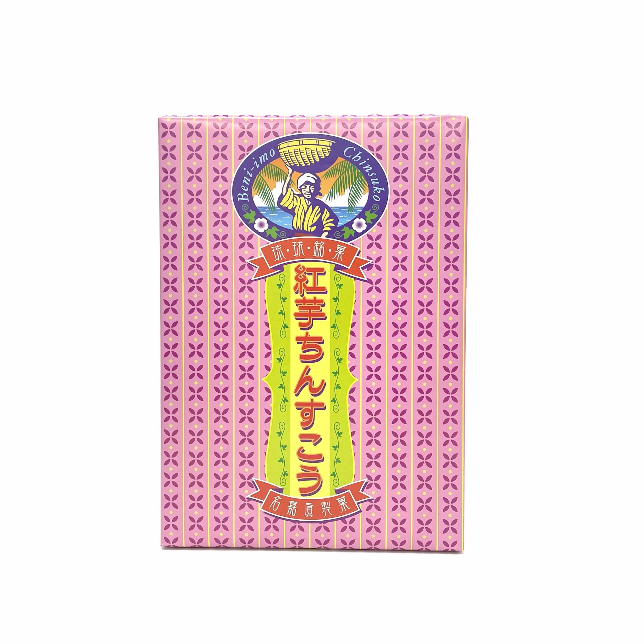 【1-3】名嘉真 紅芋ちんすこう (2個×12袋入)