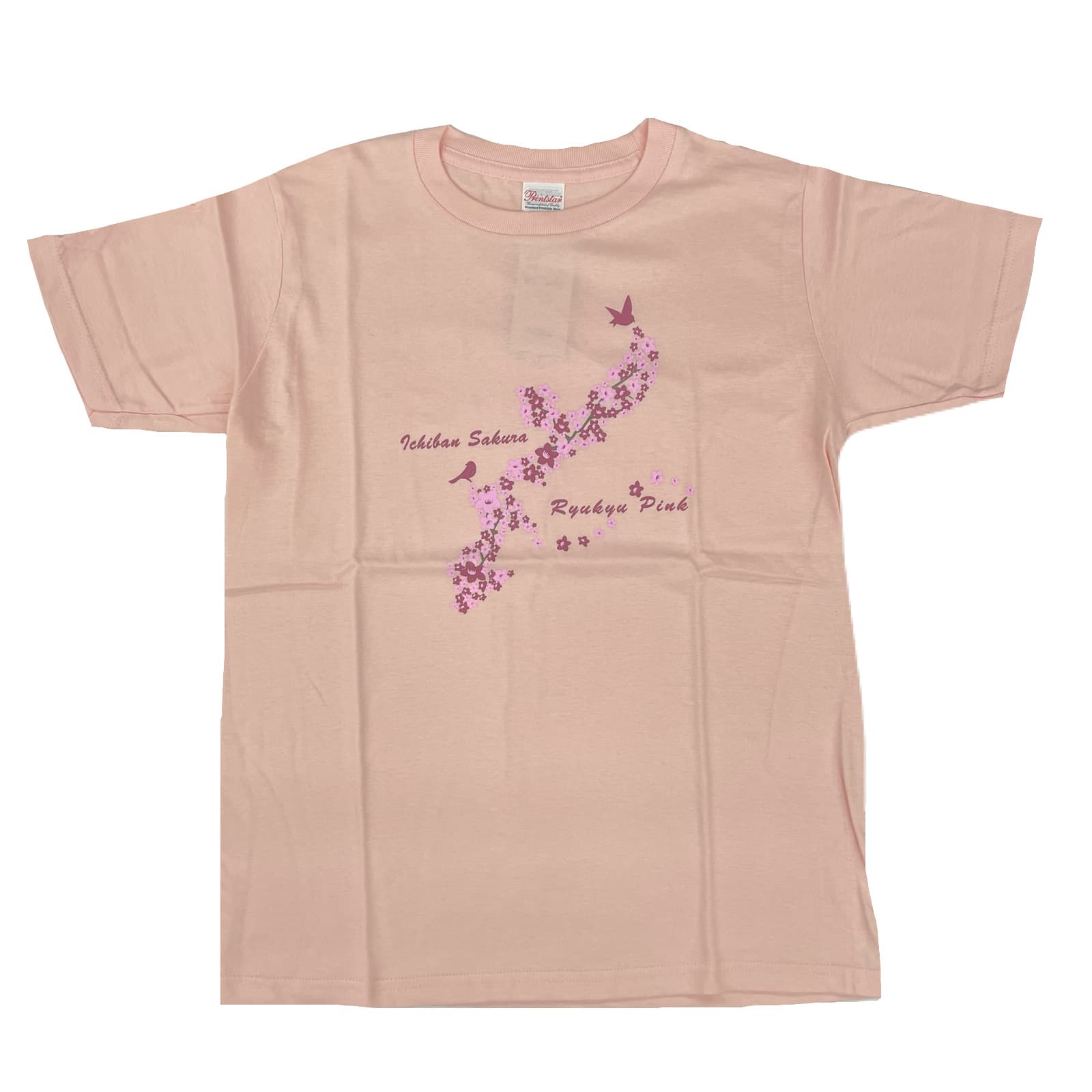 【レディース沖縄桜】Tシャツ