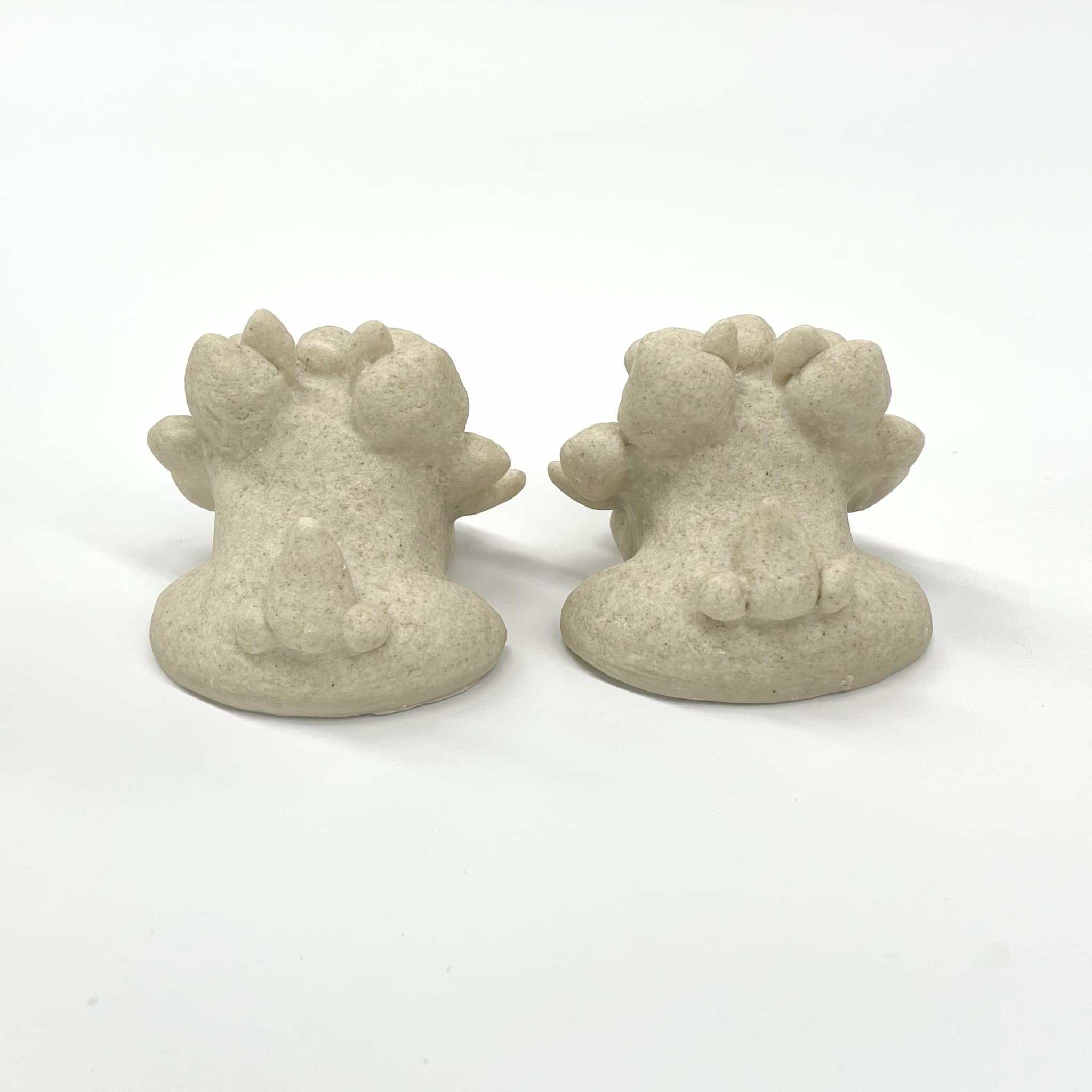 漆喰調ニコニコシーサー(5.5cm)